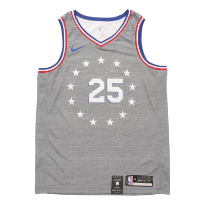 NIKE Nike Ben Simmons Philadelphia 76Ers City Edition Swingman Jersey Gray