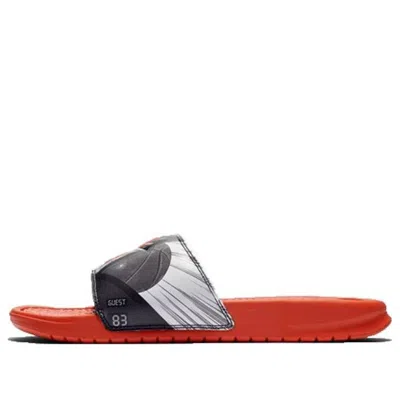 NIKE Nike Benassi JDI Print 'Team Orange'