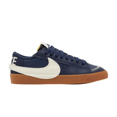 NIKE BLAZER LOW '77 JUMBO 'MIDNIGHT NAVY GUM'