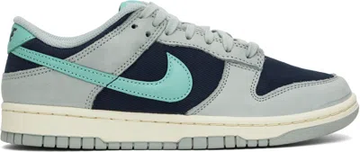 NIKE BLUE DUNK LOW RETRO PREMIUM SNEAKERS