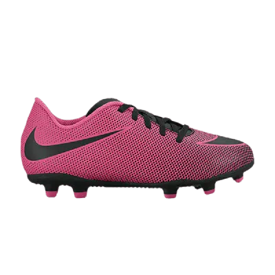 NIKE NIKE BRAVATA 2 FG GS 'PINK BLAST BLACK'