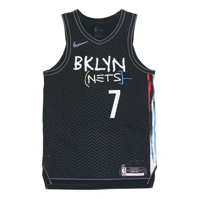 NIKE Nike Brooklyn Nets City Edition Basketball Sports Jersey Vest AU Player Edition Durant 7 Black