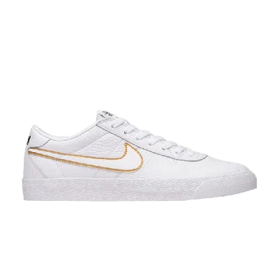 NIKE NIKE BRUIN ZOOM PREMIUM SE SB 'WHITE METALLIC GOLD'