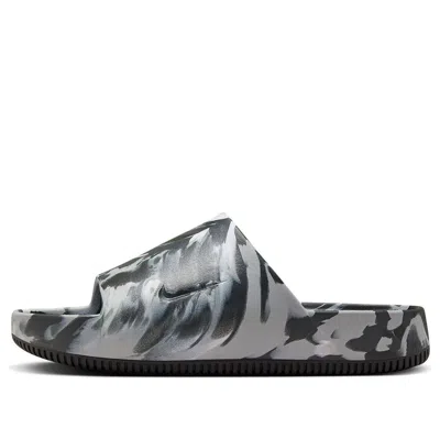 NIKE Nike Calm Slide 'Marble Black Grey'