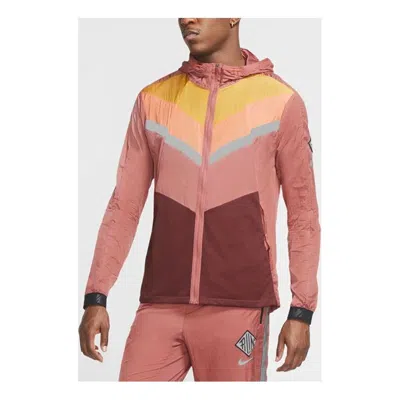 NIKE Nike Casual Sports hooded Storm Jacket Red