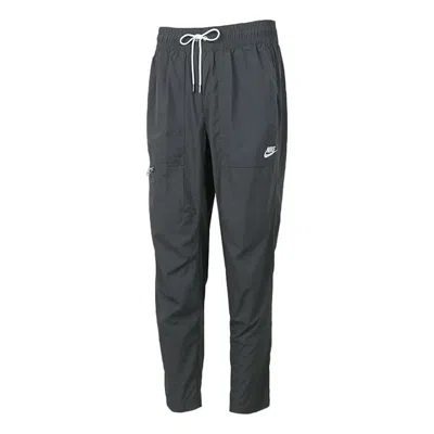NIKE Nike Casual Sports Running Training Woven Cargo Long Pants Gray