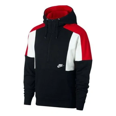 NIKE Nike Casual Sports Splicing Contrasting Colors Jacket Black