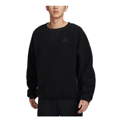 NIKE Nike Club Fleece Winterized Crew 'Black'