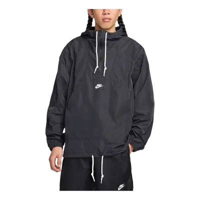 NIKE Nike Club Marina Anorak Asia Sizing 'Black White'