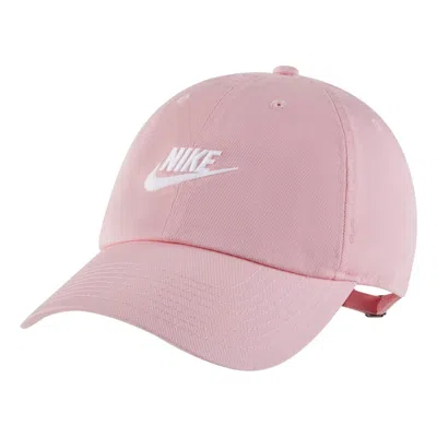 NIKE Nike Club Unstructured Futura Wash Cap 'Pink White'