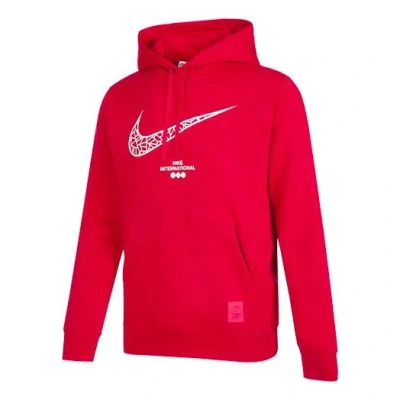 NIKE Nike CNY Chinese New Year's Edition Logo Printing Knit Fleece Red