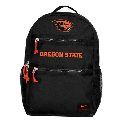 NIKE Nike College Oregon State Backpack 'Black Orange'