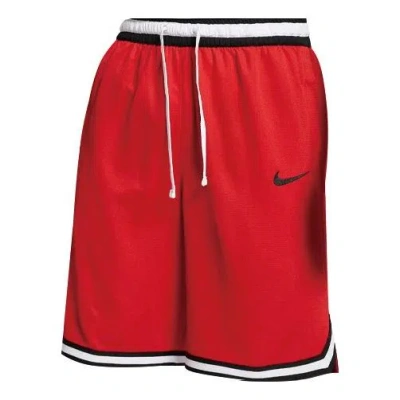 NIKE Nike Contrasting Colors Side Sports Basketball Shorts Red