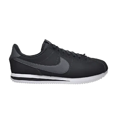 NIKE CORTEZ BASIC 'BLACK METALLIC SILVER'