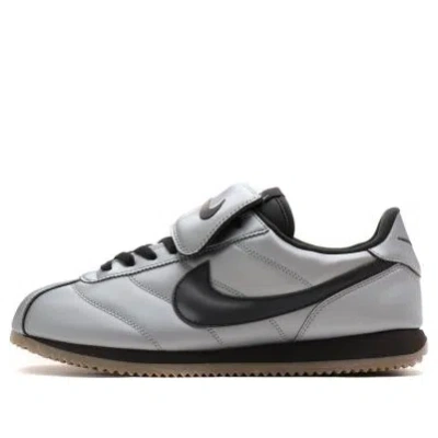 NIKE Nike Cortez Leather SE 'Metallic Cool Grey Black'