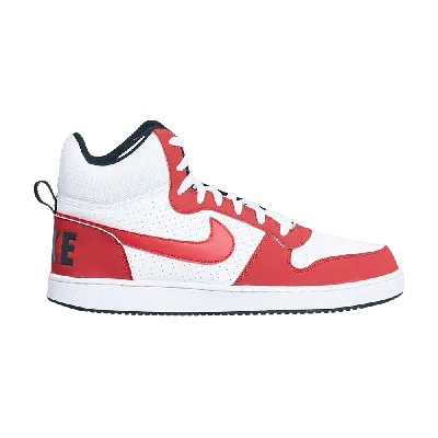 NIKE COURT BOROUGH MID 'WHITE GYM RED'