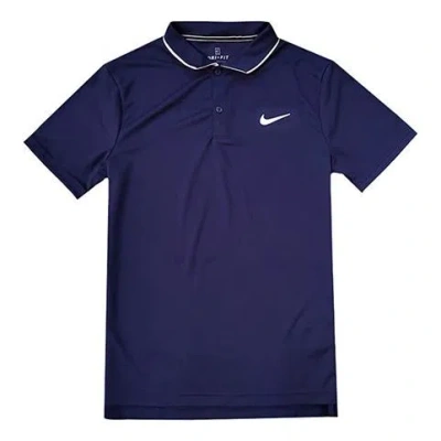 NIKE Nike Court Dri-FIT Quick-dry Polo Male Blue