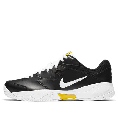 NIKE NIKE COURT LITE 2 'BLACK YELLOW WHITE'
