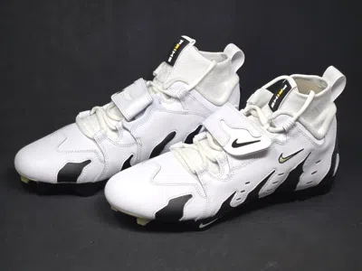 NIKE NIKE DIAMOND TURF DT 96 MEN'S SIZES WHITE BLACK FOOTBALL CLEATS DEION HJ3360-100