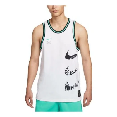 NIKE Nike DNA Unlock Your Space Basketball Jersey 'White'