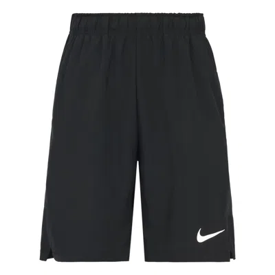 NIKE Nike Dri-FIT 9 Solid Color Woven Training Sports Shorts Black