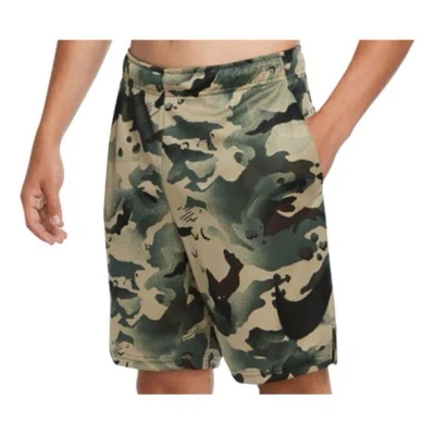 NIKE Nike Dri-FIT Camouflage Training Shorts Red Green Redgreen