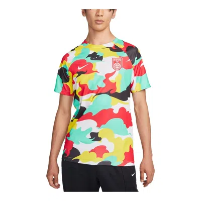 NIKE Nike Dri-Fit China Pre-Match Soccer Jersey 'Colorful'