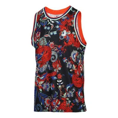 NIKE Nike Dri-FIT DNA Dragon Applique Stitching Sports Vest Men Multicolor