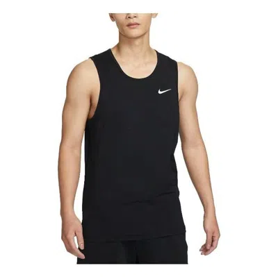 NIKE Nike Dri-FIT Hyverse Short-Sleeve Fitness Tank 'Black'
