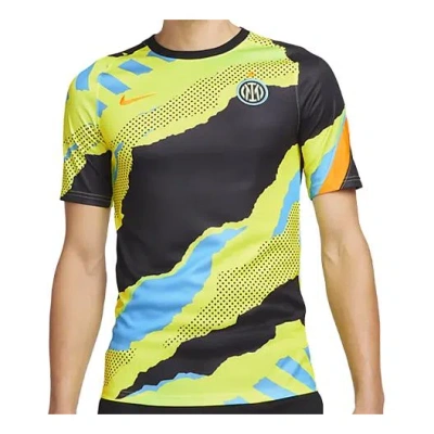 NIKE Nike Dri-FIT Inter Milan Pre-Match Soccer Jersey 'Yellow'