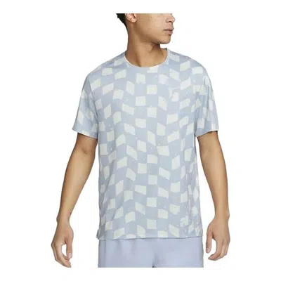 NIKE Nike Dri-FIT Miler Short-Sleeve Running Top 'Cobalt Bliss'