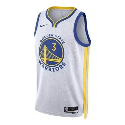 NIKE Nike Dri-Fit NBA Golden State Warriors Association Edition 22-23 Jersey 'White Blue Yellow'