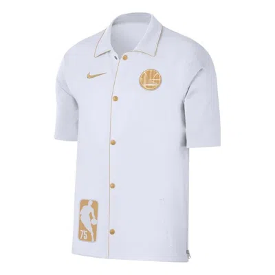 NIKE Nike Dri Fit NBA Golden State Warriors Showtime Top 'White'
