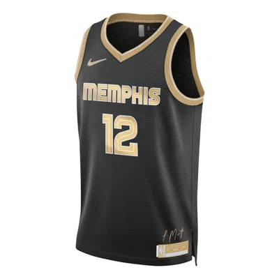 NIKE Nike Dri-FIT NBA Ja Morant Memphis Grizzlies 2024 Select Series Swingman Jersey 'Black Gold'