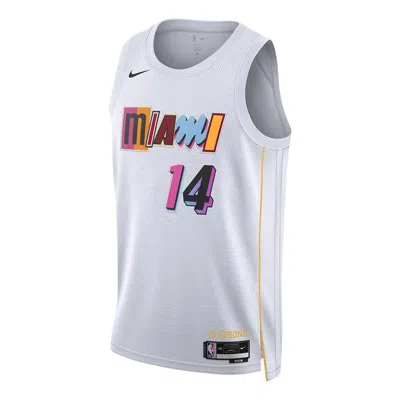 NIKE Nike Dri-FIT NBA Miami Heat Tyler Herro City Edition 2022/23 Swingman Jersey