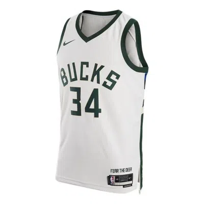 NIKE Nike Dri-FIT NBA Milwaukee Bucks Association Edition 22/23 Swingman Basketball Jersey 'Giannis Antet