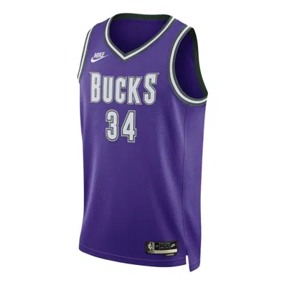 NIKE Nike Dri-FIT NBA Milwaukee Bucks Hardwood Classic 22/23 Swingman Basketball Jersey 'Giannis Antetoko