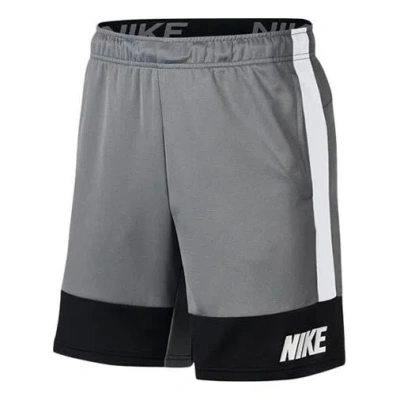 NIKE Nike Dri-Fit Series Contrasting Colors Sports Shorts Gray