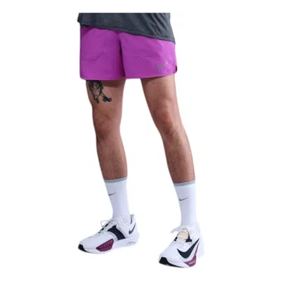 NIKE Nike Dri-FIT Stride 5"" Hidden Lined Running Shorts 'Vivid Purple'