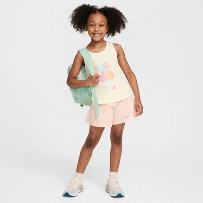 NIKE DRI-FIT SUNNY SWOOSH LITTLE KIDS' TANK TOP AND SHORTS SET