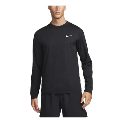 NIKE Nike Dri-FIT UV Hyverse Long-Sleeve Fitness Top 'Black'