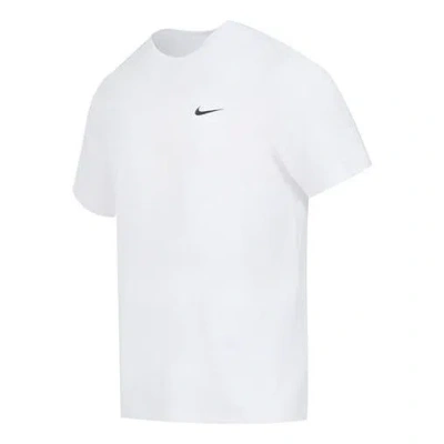 NIKE Nike Dri-FIT UV Hyverse Short Sleeve Fitness Tops 'White'
