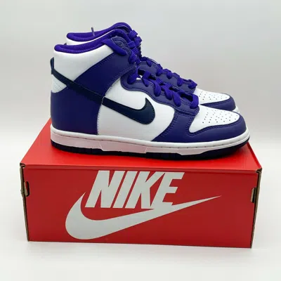 NIKE NIKE DUNK HIGH ELECTRO PURPLE MIDNGHT NAVY (GS) | 36 | 36,5 | NEU & UNGETRAGEN✅