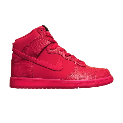 NIKE NIKE DUNK HIGH 'RED WOOD GRAIN'