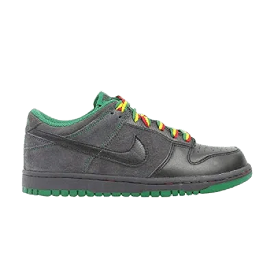 NIKE DUNK LOW CL 'RASTA PACK - BLACK PINE GREEN'
