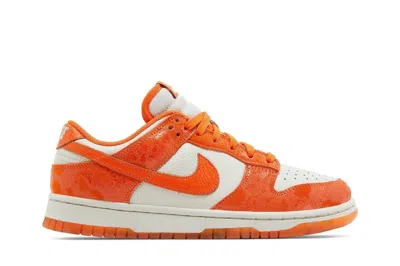 NIKE NIKE DUNK LOW 'CRACKED ORANGE' FN7773-001 WOMEN'S SHOES