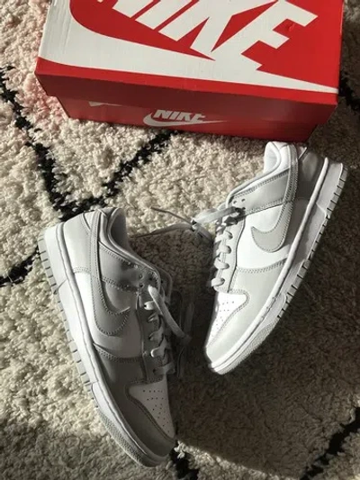 NIKE NIKE DUNK LOW „GREY FOG“ 42.5 / NEU & UNGETRAGEN INKL. ORIGINALRECHNUNG