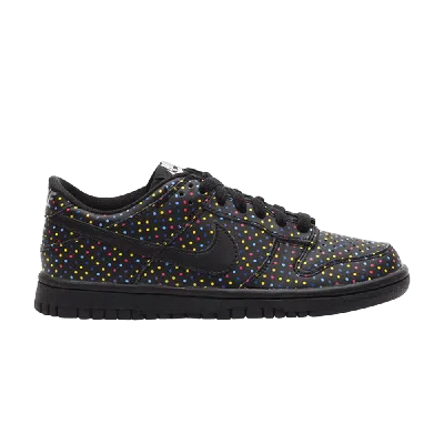 NIKE NIKE DUNK LOW GS 'POLKA DOT - BLACK'
