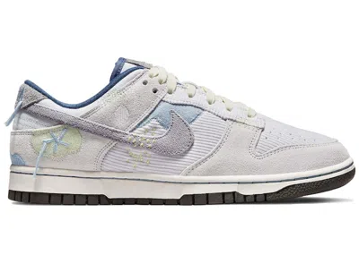 NIKE DUNK LOW ON THE BRIGHT SIDE (WOMEN'S) SNEAKERS IN PHOTON DUST/WOLF GREY/SAIL