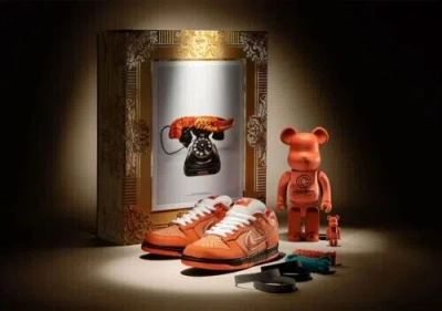 NIKE NIKE DUNK LOW SB X CONCEPTS ORANGE LOBSTER SPECIAL BOX 4.5 , 5